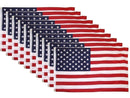 American Flag Black MAGA Friday Sale 48 Pack 3'x5' Feet USA Poly Printed Outdoor Flags Online Only Four Dozen