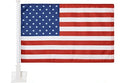 USA 12"X18" Car Flag Rough Tex® Double Sided