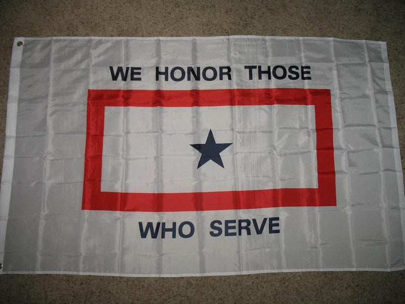 Blue Star Service Flag 3x5 ft – Military Family Honor Flag | FLAGS BY ...