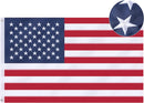 American Flag Nylon USA Embroidered Stars Sewn Stripes 3'x5' Brass Grommets Clearance Black Friday Sale