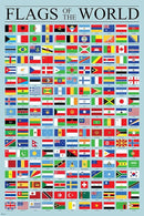 Country Flag Sale 3'x5' 68d Polyester All Nations I to S 12 Packs Clearance Sale