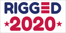 Rigged 2020 Bumper Sticker