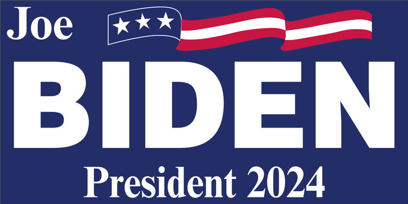 Joe Biden President 2024 Bumper Sticker