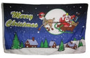 Merry Christmas Reindeer 3'X5' Flag ROUGH TEX® 68D