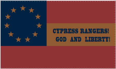 Cypress Texas Ranger 3'X5' Flag ROUGH TEX® 100D