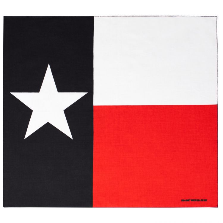 Texas Flag Bandana Cotton 22"x22" 144 Pack