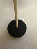 Wooden Stick Flag Base Black 4"x4"x1.5"