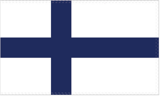 Finland 3'X5' Flag ROUGH TEX® 100D