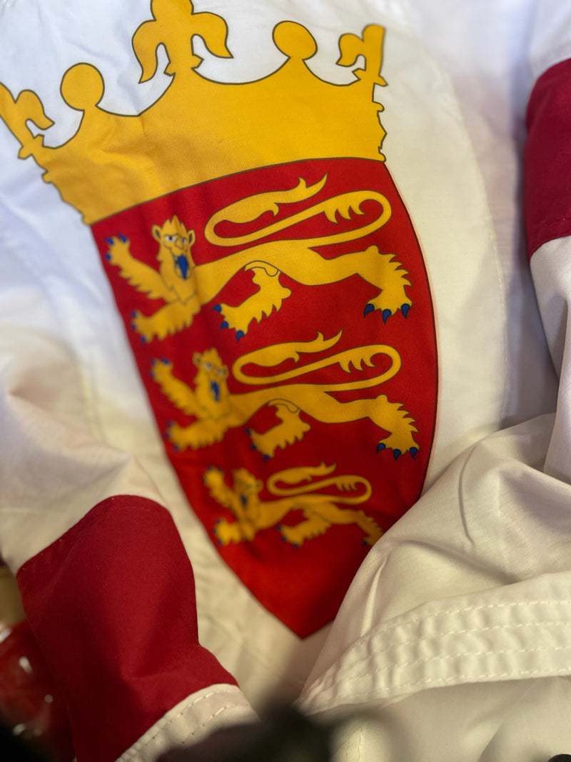 Jersey British Empire Ensign Bailiwick British Islands Flag ROUGH TEX® 3x6 Feet Cotton