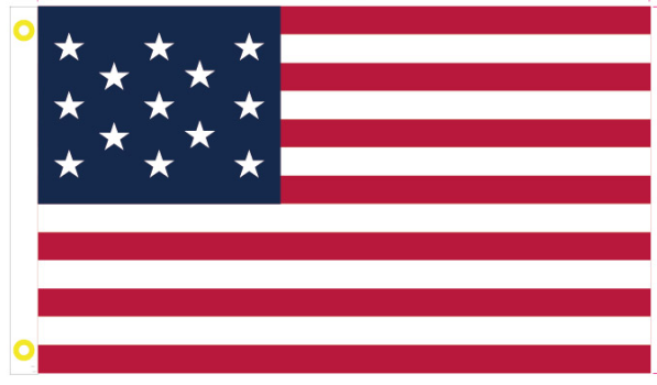 USS Ranger 3'X5' Flag ROUGH TEX® 100D