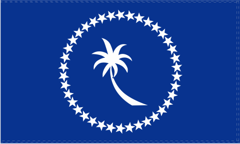 Chuuk Micronesia 2'x3' Flag ROUGH TEX® 100D