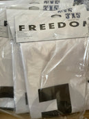 Freedom Flags 3'x5' Feet Charlie Kirk Inspired White Flag 100d Double Sided