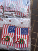 Joy Candy Cane Merry Christmas Lapel Pins