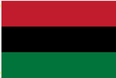 Pan African 4'x6' Flag Rough Tex® 100D