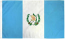 Guatemala 12"x18" Double Sided Flag With Grommets ROUGH TEX® Knit Nylon
