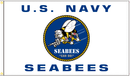US SeaBees 3'x5' Flag ROUGH TEX® 100D