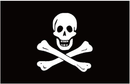 Skull N Bones Jolly Roger 3'x5' Flag ROUGH TEX® 100D