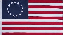 Betsy Ross 3'x5' Embroidered Flag ROUGH TEX® 420D