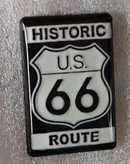 Historic US Route 66 Sign Lapel Pins
