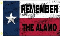 Remember The Alamo Texas 3'x5' Flag ROUGH TEX® 100D