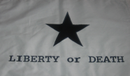 Texas Goliad Liberty or Death 3'X5' Embroidered Flag ROUGH TEX® 300D with Colored Box