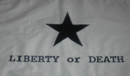 Texas Goliad Liberty or Death 3'X5' Embroidered Flag ROUGH TEX® 300D with Colored Box