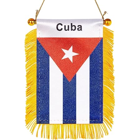 Cuba Flag Mini Banner