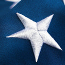 American Flag 3'x5' USA 100% Nylon Sewn Stripes Embroidered Stars Brass Grommets