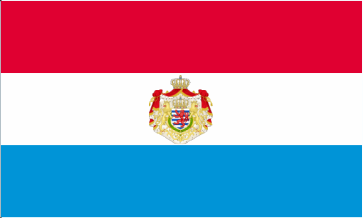 Luxembourg Royal 3'X5' Flag ROUGH TEX® 100D