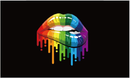 Rainbow Lips 3'X5' Flag ROUGH TEX® 100D
