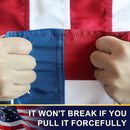 American Flags USA Inauguration Sale 3x5 Feet Nylon Embroidered Brass Grommets 48 Case Pack