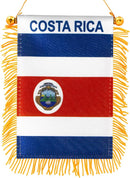 Costa Rica Flag Mini Banner