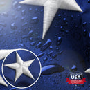 American Flag 3'x5' 210D Nylon USA Embroidered Stars Sewn Stripes