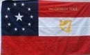 24th Georgia Volunteer 3'x5' Embroidered Flag ROUGH TEX® Cotton