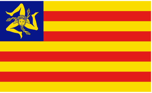 Sicily Independence 3'X5' Flag ROUGH TEX® 100D