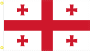 Georgia Knight Templar 5 Crosses 3'X5' Flag ROUGH TEX® 100D