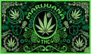 Marijuana THC 3'X5' Flag ROUGH TEX® 100D