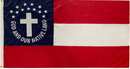 God & Our Native Land 3'x5' Embroidered Flag ROUGH TEX® Cotton