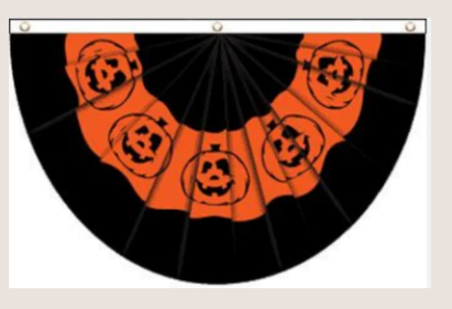 Halloween Pumpkins 3'X5' Flag ROUGH TEX® 100D Fan
