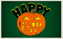 Happy Halloween Pumpkin Green 3'X5' Flag ROUGH TEX® 100D