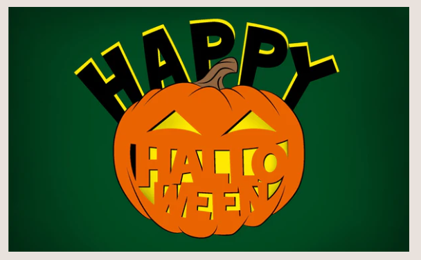 Happy Halloween Pumpkin Green 3'X5' Flag ROUGH TEX® 100D
