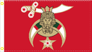 Shriner Red 3'X5' Flag ROUGH TEX® 68D