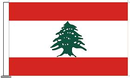 Lebanon 12"x18" Car Flag ROUGH TEX® Knit Double Sided
