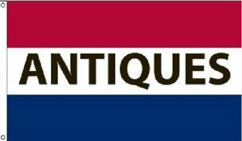Antiques Red White & Blue 3'x5' Flag ROUGH TEX® 68D