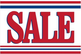 Sale Red White Blue 3'x5' Flag ROUGH TEX® 100D