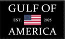 Gulf of America Est. 2025 3'X5' Flag ROUGH TEX® 100D