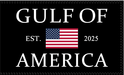 Gulf of America Est. 2025 3'X5' Flag ROUGH TEX® 100D