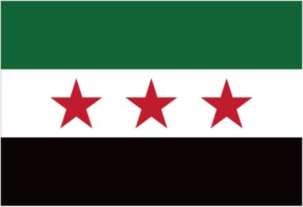Syrian Revolutionary 2'x3' Flag ROUGH TEX® 100D