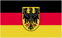 Weimar German Republic 12"x18" Flag ROUGH TEX® 100D With Grommets