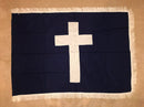 Christian Chaplain 3'x5' Sewn Flag ROUGH TEX® Cotton with Sleeve & Gold Fringe